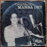 Manna Dey - Great Film Hits (Vinyl)